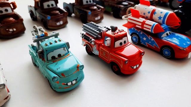 Мэтр тачки | Mater Cars | Байки Мэтра | Коллекция игрушек тачки смотреть онлайн