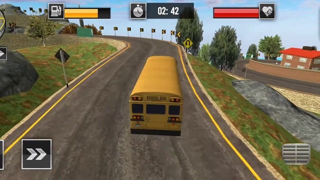 City school bus driving simulator games #1 - Android gameplay ? смотреть онлайн