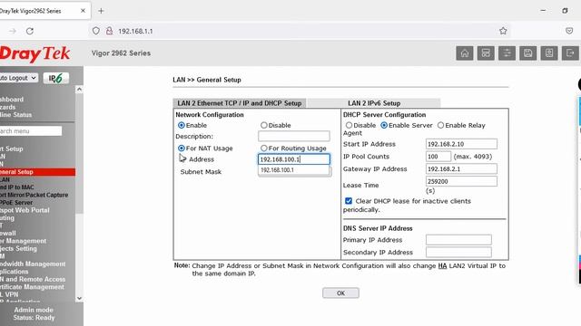 PortBased Configuration on DrayTek Vigor2962 смотреть онлайн