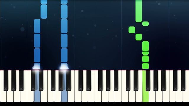Imagine Dragons - NATURAL - Easy Piano Tutorial смотреть онлайн