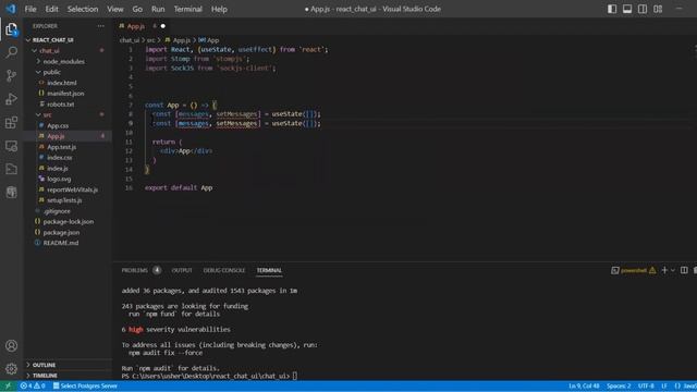 Full Stack Real Time Chat: Java Spring Boot, Web Sockets, React JS смотреть онлайн