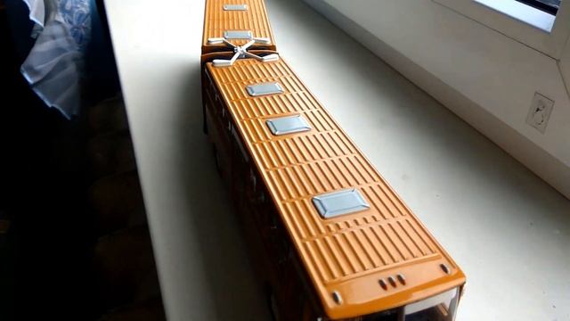 Икарус 280. Поворачивается прицеп. смотреть онлайн