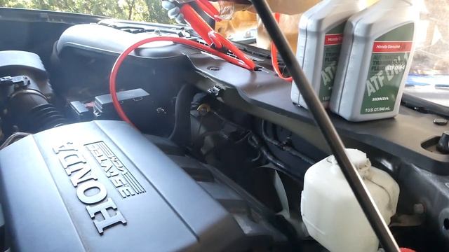 Transmission fluid ATF DW-1 change for Honda Pilot 2011 смотреть онлайн