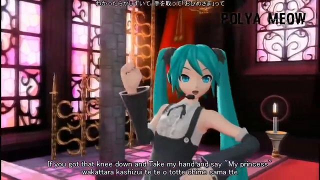 Hatsune Miku танцует под песню World Is Mine смотреть онлайн