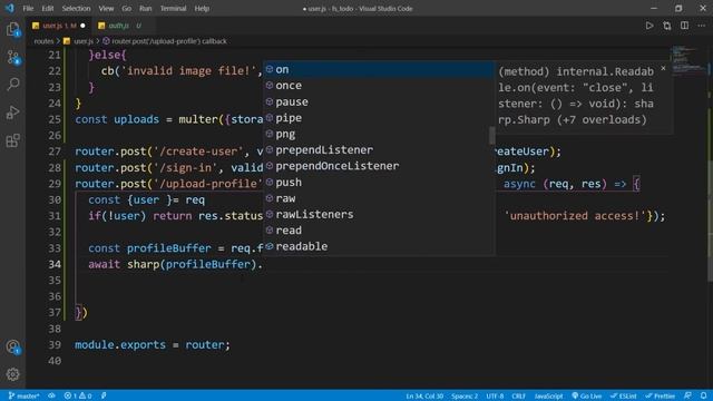 Optimize / Resize and Upload Image - Node Authentication API Part-10 смотреть онлайн