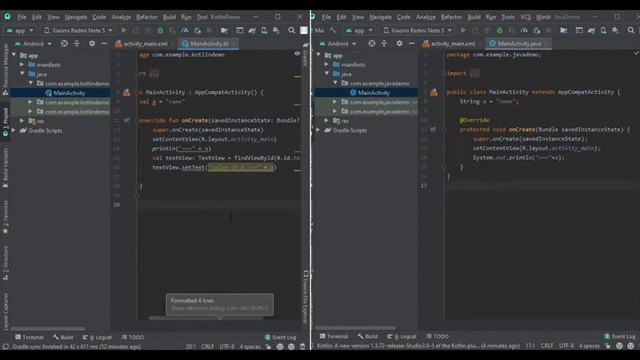 Java vs Kotlin: Android Tutorial: Text View смотреть онлайн