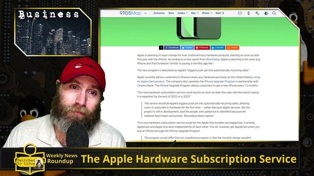 The Apple Hardware Subscription Service | Weekly News Roundup смотреть онлайн