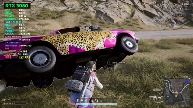 PUBG : RTX 3080 10GB ( 4K Ultra Graphics ) + Intel i5 13400F! смотреть онлайн