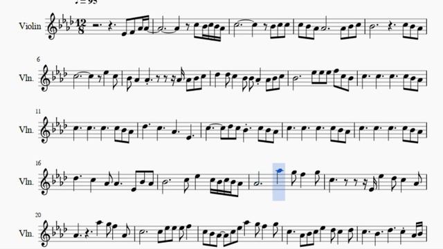 Violin Sheet Music: How to play Perfect by Ed Sheeran смотреть онлайн