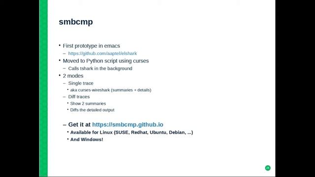 smbcmp: a network capture diff tool for SMB traffic (SDC 2019) смотреть онлайн