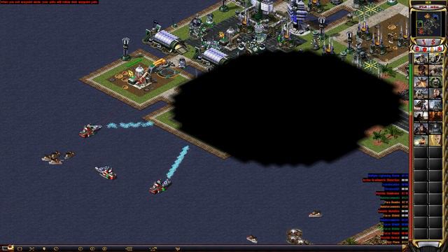 Red Alert 2 Yuri's Revenge Apocalypse mod v6.0 - Yuri on 6P map, naval attacks смотреть онлайн