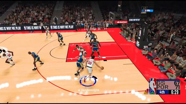 1987 Trail Blazers Highlights- NBA 2K20 Ultimate Retro Roster смотреть онлайн