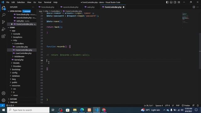 Fetch Data from Database in Laravel - Get and Display data in blade Laravel 10 смотреть онлайн