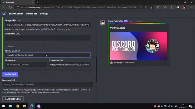 SISTEMA DE VERIFICACIÓN CON EMBED + BOTON │Discord 2022 смотреть онлайн