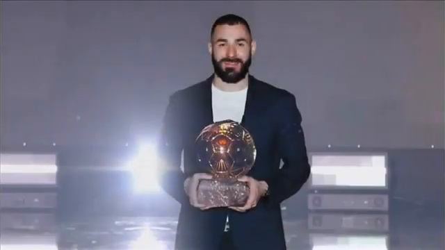 ЗОЛОТОЙ МЯЧ 2022 - КАРИМ БЕНЗЕМА ВЫИГРАЛ ЗОЛОТОЙ МЯЧ BALLON D'OR 2022  KARIM BENZEMA WIN BALLON D'O