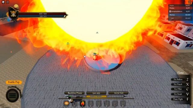 Roblox - Quá Kinh Ngạc Với Sức Mạnh Trái Ác Quỷ Lửa Mera Mera Nomi | Pirate's Destiny смотреть онлайн