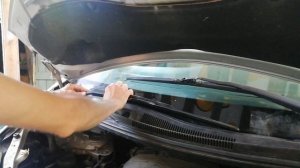 Тойота Альфард, переделка дворников