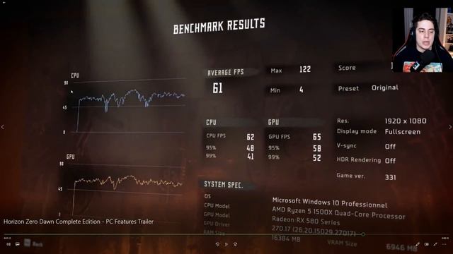 HORIZON ZERO DOWN! SUPER OPTIMIZADO PARA PC PROBADO EN RYZEN 1500X - RX580 60FPS! TRAILER REACCION! смотреть онлайн