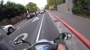 Скутер или мотоцикл? Какой лучше для города? Часть 2 ездовая.