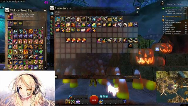 Guild Wars 2 Halloween, фарм голды. смотреть онлайн