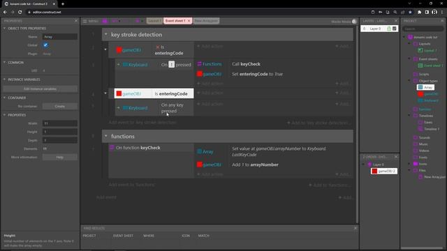 Cheat Codes - Construct 3 tutorial смотреть онлайн