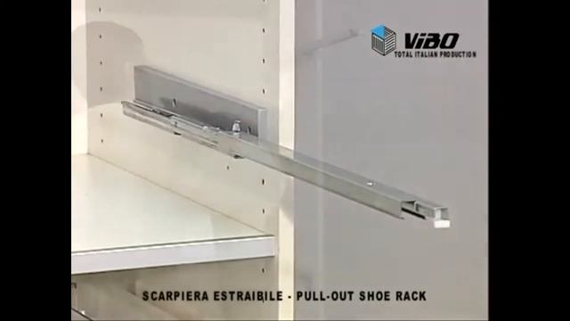 Полки для обуви боковые Vibo (обувницы) в шкаф. Монтаж и принцип работы смотреть онлайн