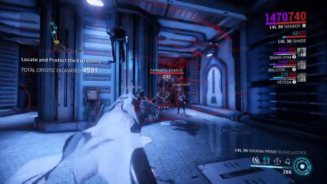 Warframe [PS4] Nikana prime (not maxed) on dark sector level 200+ :D смотреть онлайн