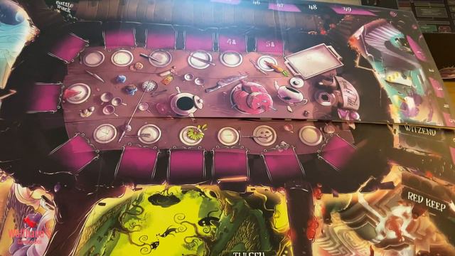 Wonderland's War Deluxe Edition with Poker Chips [Board Game] - Unboxing смотреть онлайн
