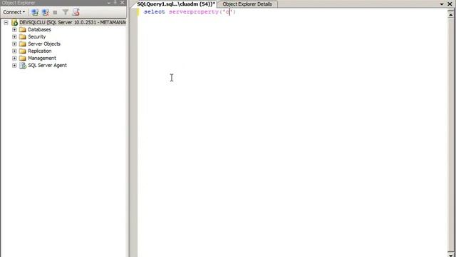 SQL Server 2008 Clustering смотреть онлайн