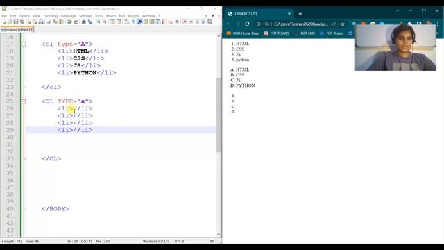 12.HTML Ordered list in Sinhala for A/l, O/L, GIT Exam - Basic Web Designs |සිංහලෙන්|ICT with Desh смотреть онлайн