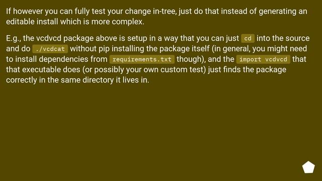 When would the -e, --editable option be useful with pip install? смотреть онлайн