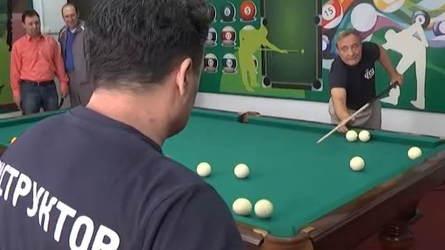 Открытие бильярдного зала в ФСЦ смотреть онлайн