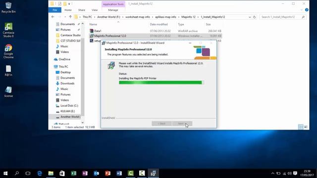 Tutorial Instal MapInfo 12 pada windows 10 смотреть онлайн
