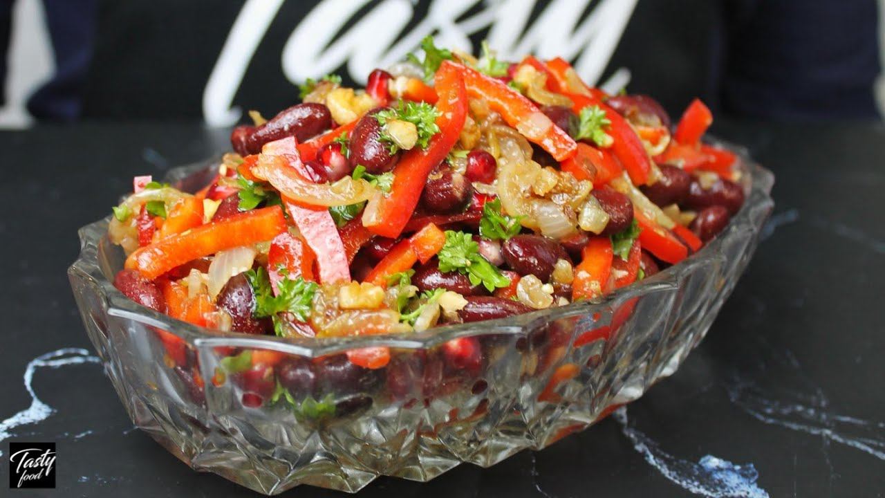 Праздничный Салат которым Вы удивите гостей, кусочек Грузии на Новогоднем Столе! смотреть онлайн