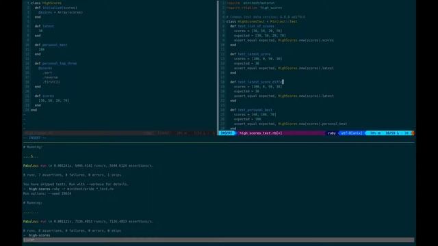 exercism.io 16 high scores смотреть онлайн