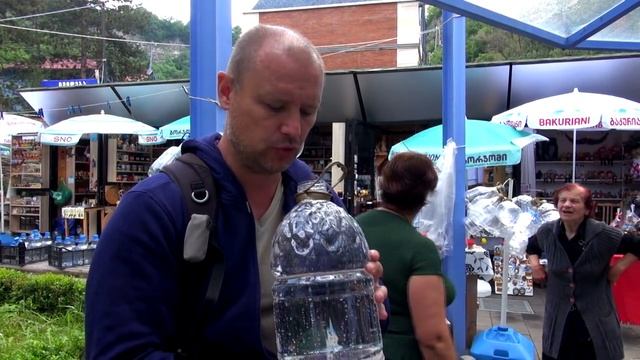 Грузия. Боржоми своим ходом. Как заработать денег в Боржоми. Нашли источники . Минералка в Боржоми смотреть онлайн