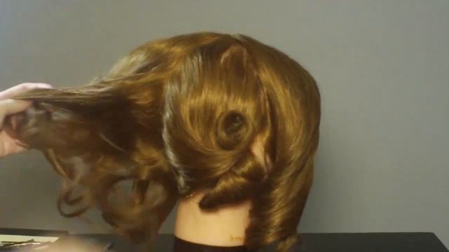 Свадебная, вечерняя прическа. Elegant hairstyle for prom, wedding смотреть онлайн