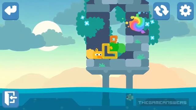 Snakebird Primer Level 59 Walkthrough смотреть онлайн