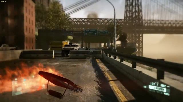 Crysis 2 : PC : Mission 4 - Road Rage - Part 1 : Max Settings смотреть онлайн