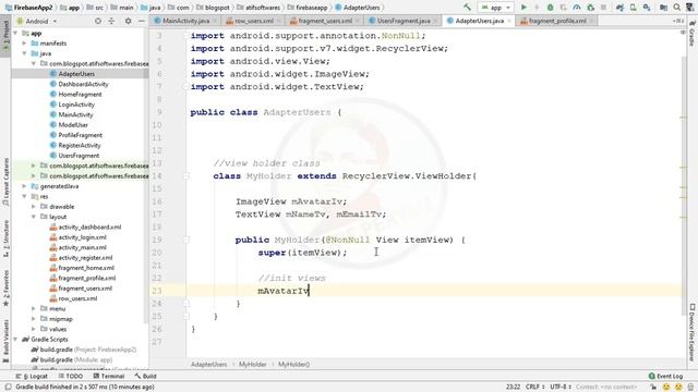 Firebase Social Media App - 08 Show Registered Users смотреть онлайн