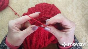 #Берет спицами#Берет   весенний#