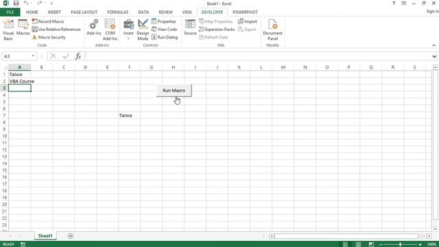 How to Run Macros in Excel Using Shapes and Keyboard Shortcuts Key смотреть онлайн