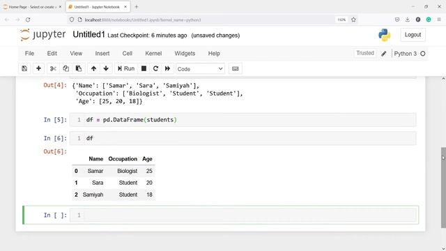 Python Data Analysis Tutorial 02: Create DataFrame | Data Analyst смотреть онлайн