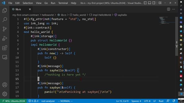General Blockchain Programmer-Part 6: Prep Rust Contract, Contracts-Node, and Client For Debug смотреть онлайн