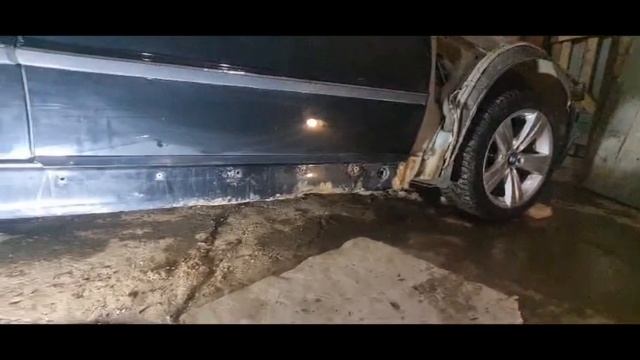 BMW E38 — замена порога