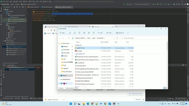 Android studio build Gradle error zip END header not found fix смотреть онлайн