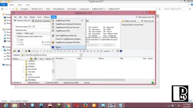 How To Dawnload And Used Tag&Rename Software With Sirial Key смотреть онлайн
