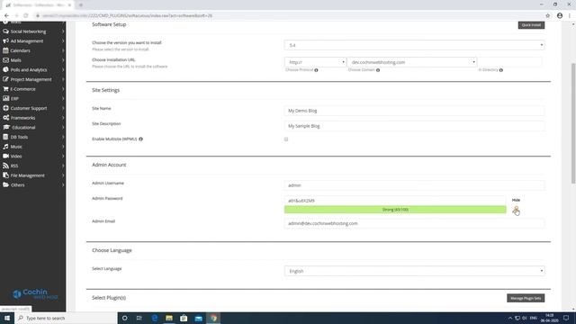 How to install WordPress using One Click Installer смотреть онлайн