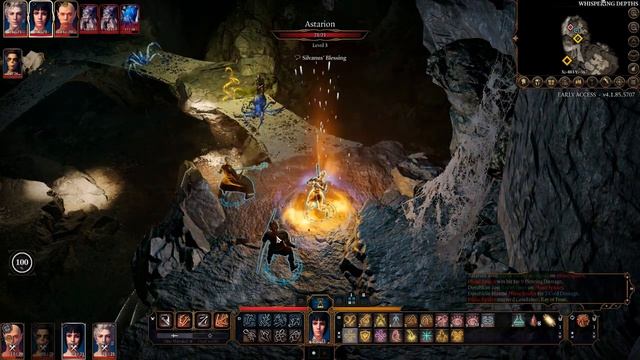 BG3 Early Access 9: Whispering Depths Search the Cellar – Phase Spider Matriarch Ambushed & Level 4 смотреть онлайн
