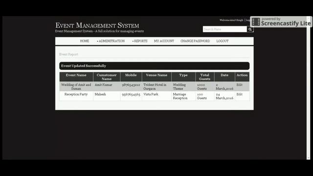 Event Management System | Java JSP Servlet Project Tutorial | Java JSP CRUD Project смотреть онлайн